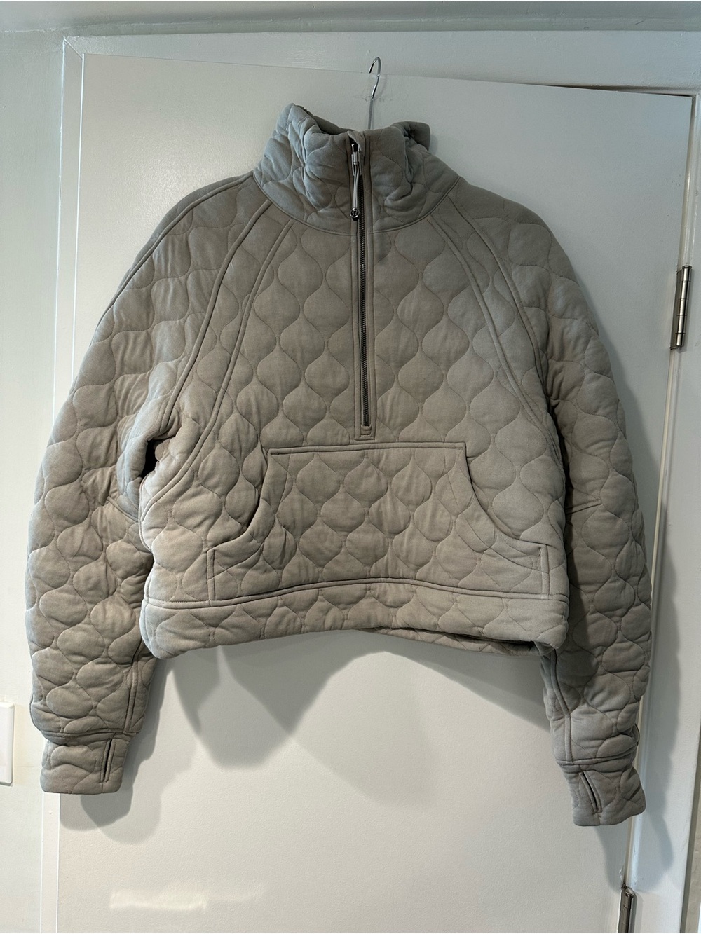 Lululemon Scuba Quilted Half-Zip Pullover